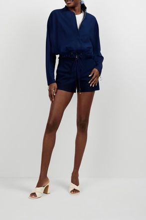 Trina Turk Vignetta Jacket in Ink at Nordstrom, Size Xx-Large