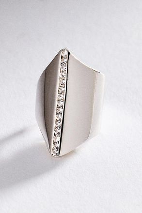 Awe Inspired Shield Ear Cuff