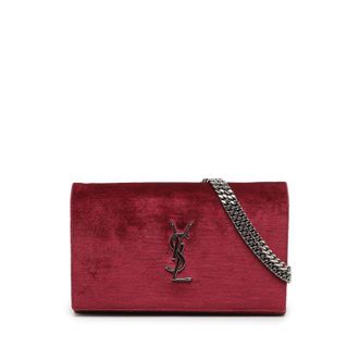 Saint Laurent Pre-owned Saint Laurent Velvet Monogram Kate Wallet On Chain Ladies 8N4AST1RJHG5FMRY