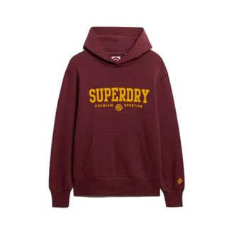 Superdry Heren, Sweatshirts & Hoodies, Rood, Maat: XL