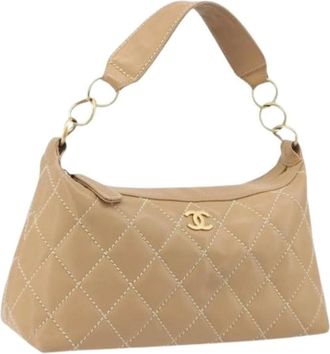 Chanel Borsa a spalla vintage Pre-owned - - Pre-owned - Donna - Beige - ONE SIZE