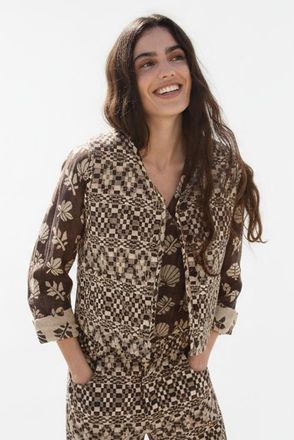 Ace & Jig Quilted and Reversible Vest in Yesterday at Nordstrom, Size Xx-Large
