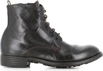 Officine Creative Dames, Schoenen, Zwart, Maat: 37 1/2 EU Leer