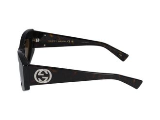 Gucci Womens Gg1843s Sunglasses Havana Acetate