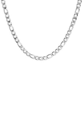 Brook & York Mens Stainless Steel Chain Necklace in Silver at Nordstrom