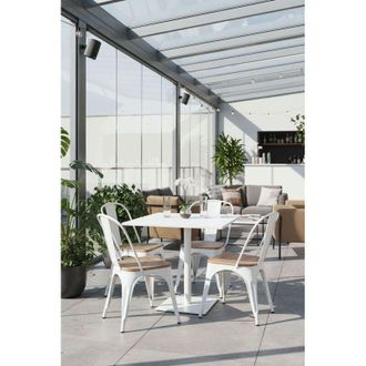 Regalos Miguel Mesas - Mesa Zenvi 60 Cm - Blanco