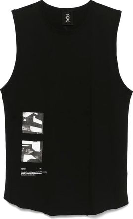 Thom Krom Gilet con dettaglio patchwork - Nero
