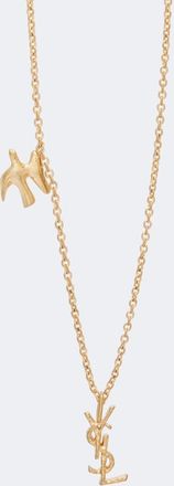 Saint Laurent Cassandre chain necklace
