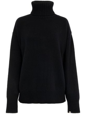 Extreme Cashmere no.20 oversize xtra turtleneck jumper - unisex - Cashmere - One Size - Black