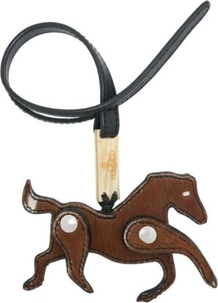 Vivienne Westwood Keyrings, unisex, Brown, Size: ONE SIZE Horse Charm Keychain