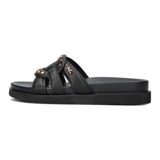 Mexx Schoenen, Dames, Zwart, 41 EU, Leer, Romy Phoenix Slippers