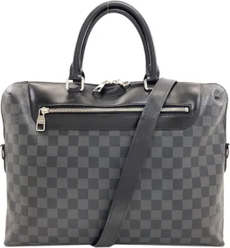 Louis Vuitton Damier Graphite Damier Canvas Briefcase (Pre-Owned)