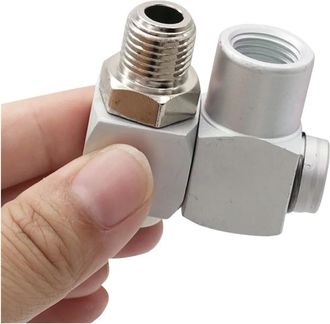OEM Conector De Acoplamiento R&aacute;pido, Compatible Con Junta De Compresor De Aire De 2 Puntos, Direcci&oacute;n/instalaci&oacute;n De Manguera De Gas, Direcci&oacute;n Libre