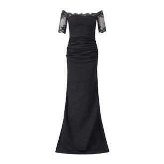 La Petite Robe Di Chiara Boni Kleedjes, Dames, Zwart, L, Leer, Gonno Gown