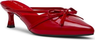 Anne Klein Iric Pointed Toe Mule in Red Patent at Nordstrom Rack, Size 8.5