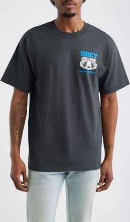 Obey Know Thyself Graphic T-Shirt in Vintage Black at Nordstrom, Size Xx-Large