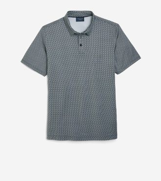 Cole Haan Mens Iconic Polo Shirt - Black Size 2XL