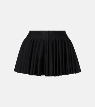 Alaia Alaïa Godet pleated shorts