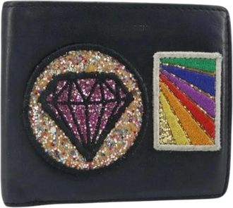 Saint Laurent Pre-owned Wallets, female, Black, Size: ONE SIZE Pre-owned Vintage Wallet