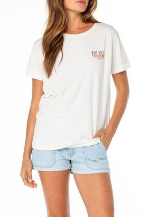 Roxy Beach Day Graphic T-Shirt in Dew at Nordstrom, Size Xx-Large