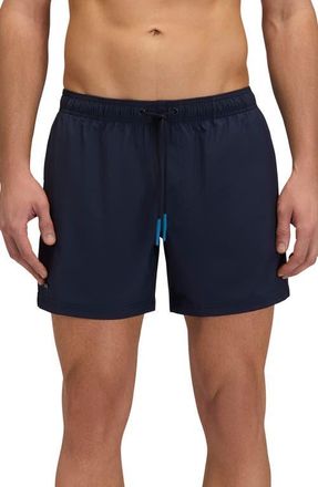 Sundek Solid Swim Trunks in Dark Navy at Nordstrom, Size Large