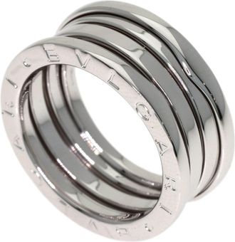 Bulgari White Gold (18K) Band Ring (Pre-Owned)
