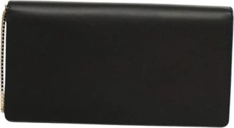 Ferragamo Pre-owned Leren Schoudertas - Dames - Vintage Clutch - Zwart - ONE Size - Leer - Vintage