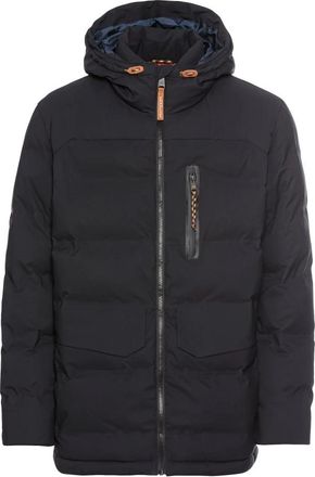 Camel Active Functionele jas van gerecycled polyester - Heren - Winterjassen - Blauw - M - Polyester - Jassen