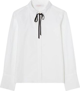 Busnel Brigitte Shirt - Dames - Overhemden - Wit - XS - Katoen - Overhemden