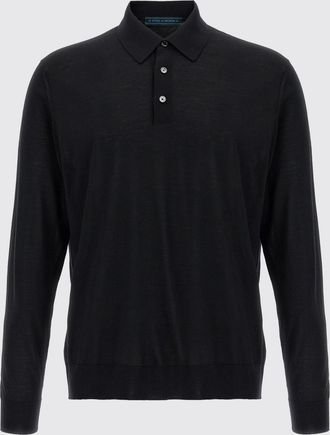 Kiton Polo in maglia di lana Kiton