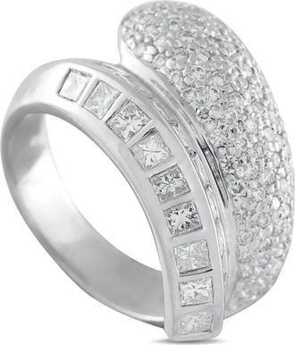 Luxury Bazaar 18K white gold diamond ring - Silver