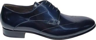 Pollini scarpe con tacco Cuoio - Heren - Veterschoenen - Blauw - 39 EU - Schoenen