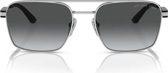 Prada Sunglasses Pr67 Zs 1 Bc5 W1 Silver/Smoky Gray Unisex Polarized