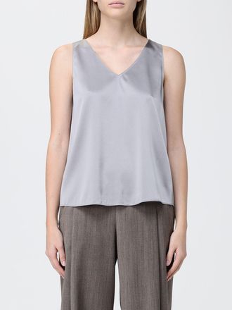 Emporio Armani Top basic in seta stretch