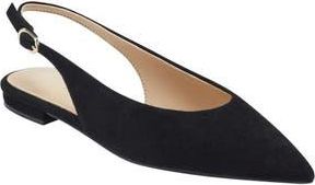 Marc Fisher Grissy Slingback Flat in Black at Nordstrom Rack, Size 5.5