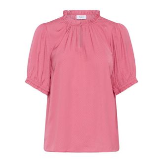 Saint Tropez Blusa Fruit Dove con Dettaglio a Balze - - Blouses & Shirts - Donna - Rosa - M
