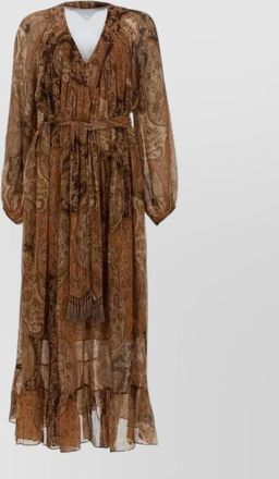 Zimmermann linen silk maxi dress