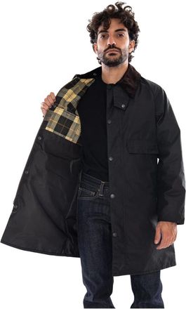 Barbour Giacca Cerata Long Spey - - Jackets - Uomo - Verde - 3XS