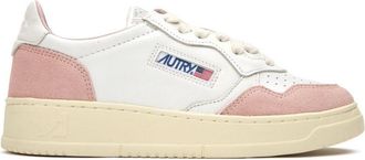 Autry Womens Medalist Low Trainers - Pink Leather - Size UK 8