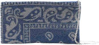 Benedetta Bruzziches Blue Paisley Shoulder Bag