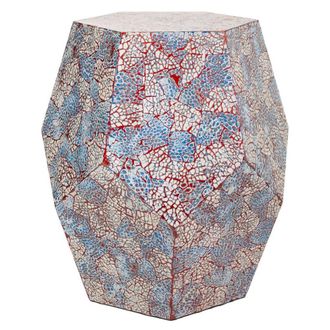 Wanderlust Deco Taburete mosaico 50x50x51