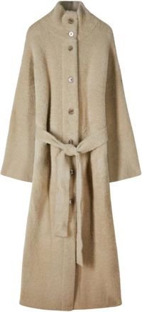 Patrizia Pepe Cappotto con cintura - - Coats - Donna - Beige - S