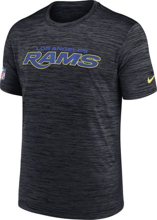 Nike Los Angeles Rams Rivalries Collection Sideline Velocity Nike Mens Dri-FIT NFL T-Shirt in Blue | 02ER4FA9X-DDB