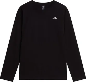 The North Face TNF Essential Simple Dome RLX L/S Longsleeve f&uuml;r Damen | schwarz