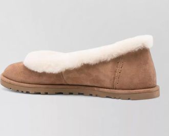 UGG suede ballerina flats