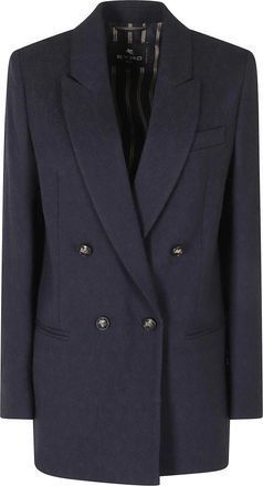 Etro Blazers - Dames - Blazers - Blauw - S - Jassen