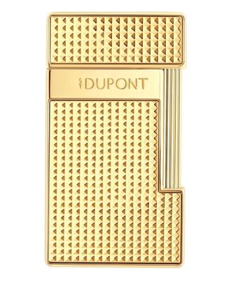 S.T. Dupont Slimmy diamond-head lighter (6.7cm x 3.7cm) - unisex - Metal - One Size - Gold