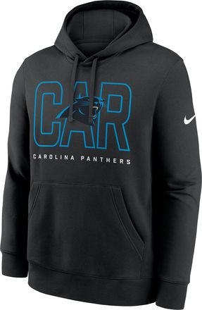 Nike Carolina Panthers Busted Play Club Nike Mens NFL Pullover Hoodie in Black | NKDK00A9D-E7N