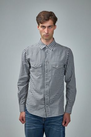 Tom Ford Gingham Degrade Western Shirt