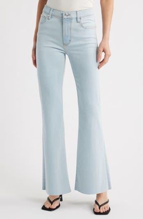 Frame Denim The Icon Raw Hem Flare Jeans in Feather Raw After at Nordstrom Rack, Size 27